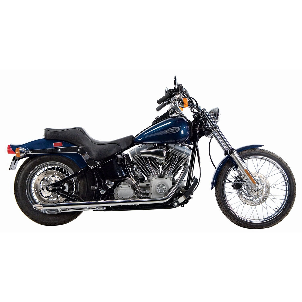Paughco, Tailpipe extension. 31" Slash cut. Chrome