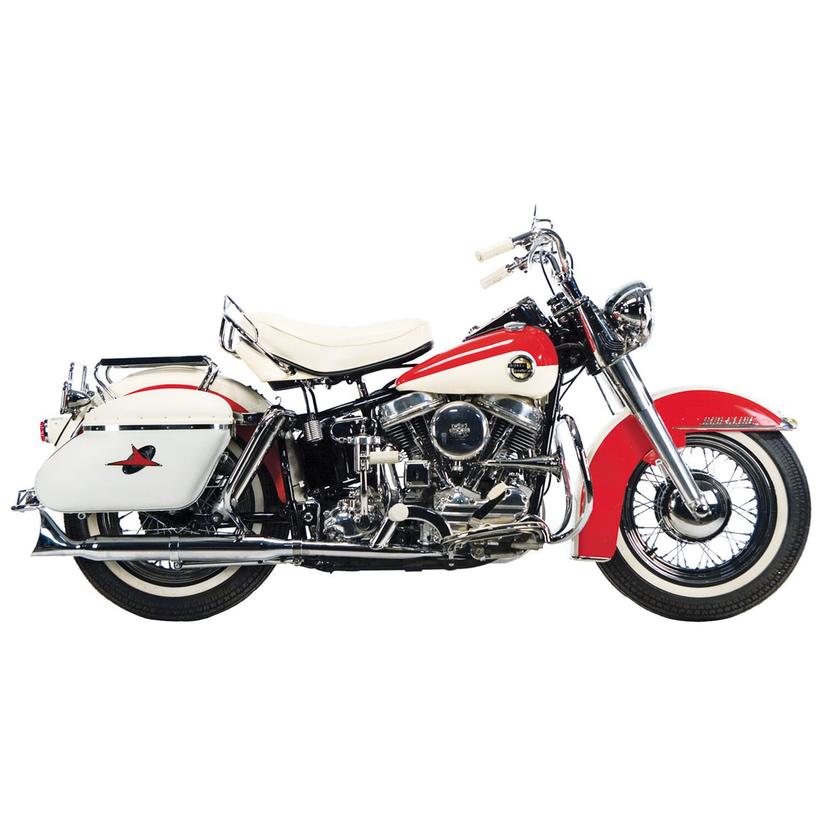 Paughco, Touring Fishtail slip-on muffler. 31" long