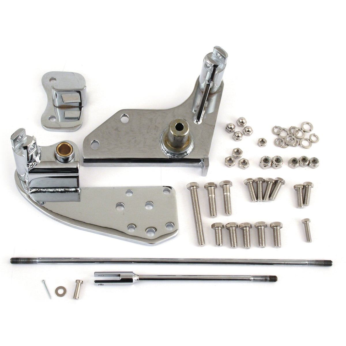 Forward control adaptor plates, extended