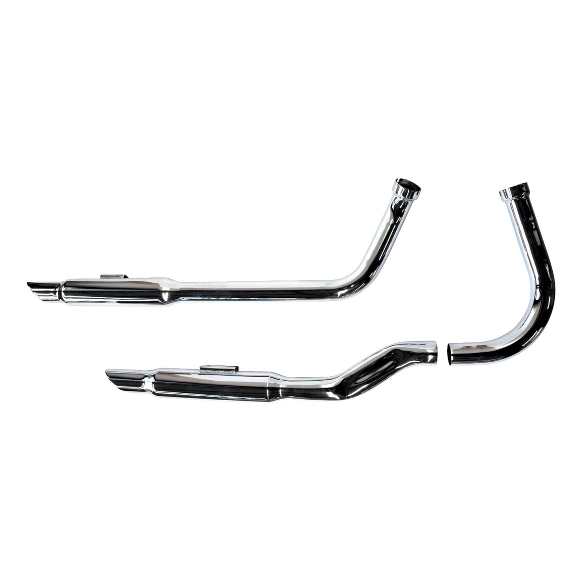 Paughco, Shotgun shorty exhaust (38"). Chrome