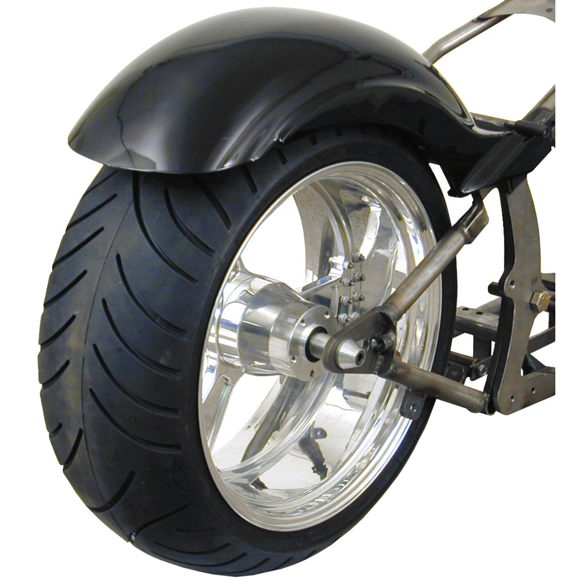 BK, Stiletto rear fender. Long. 220mm wide. 14"-18"