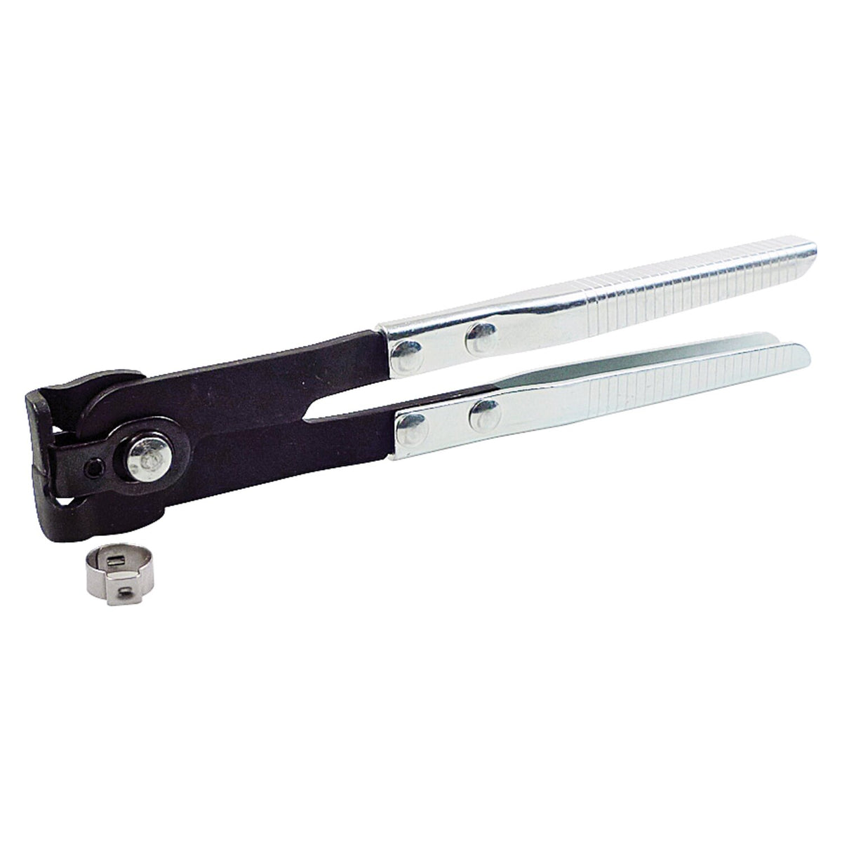 Hose clamp crimping pliers