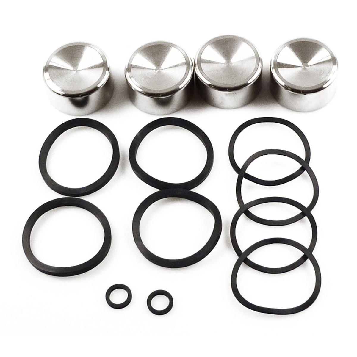 Caliper piston & seal kit, front/rear