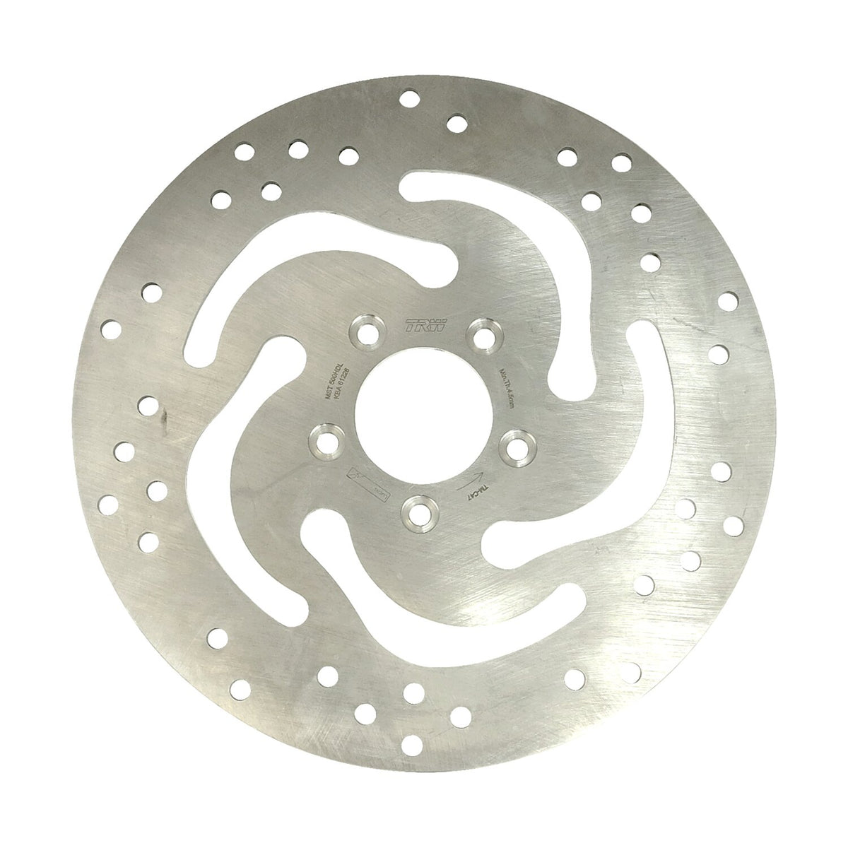 TRW brake rotor OEM style swept 11.5" front, left