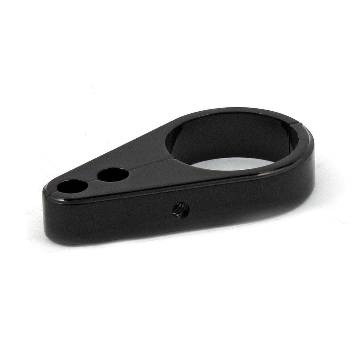 2-piece frame cable clamp. Throttle/Idle. Black