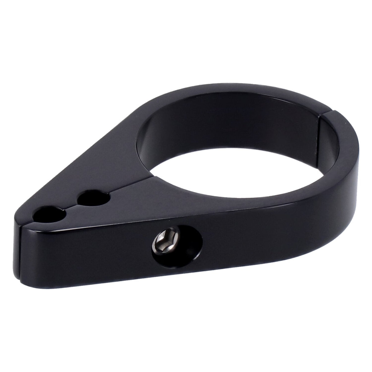 2-piece frame cable clamp. Throttle/Idle. Black