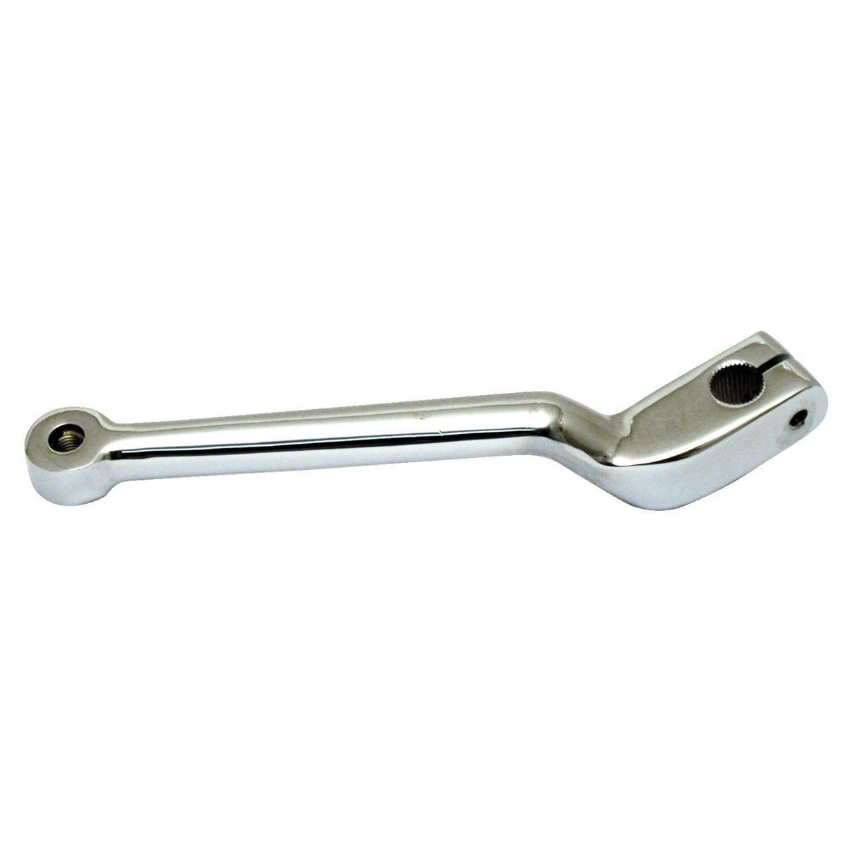 Shifter lever, heel style. Chrome