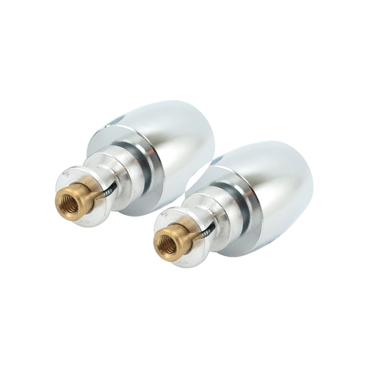 TRW, bar ends for 22mm steel handlebars. Chrome