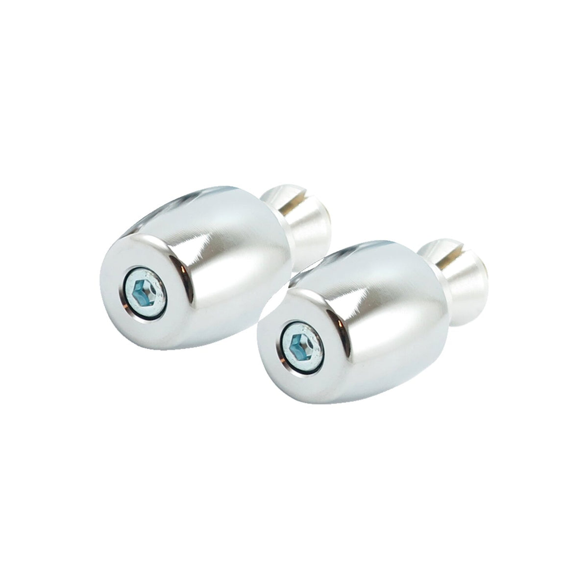 TRW, bar ends for 22mm steel handlebars. Chrome