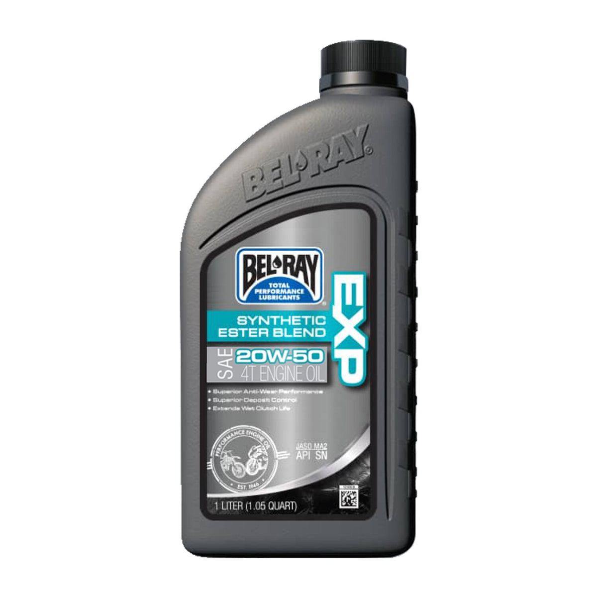 Bel-Ray, EXP semi-synthetic motor oil 20W50. 1 liter