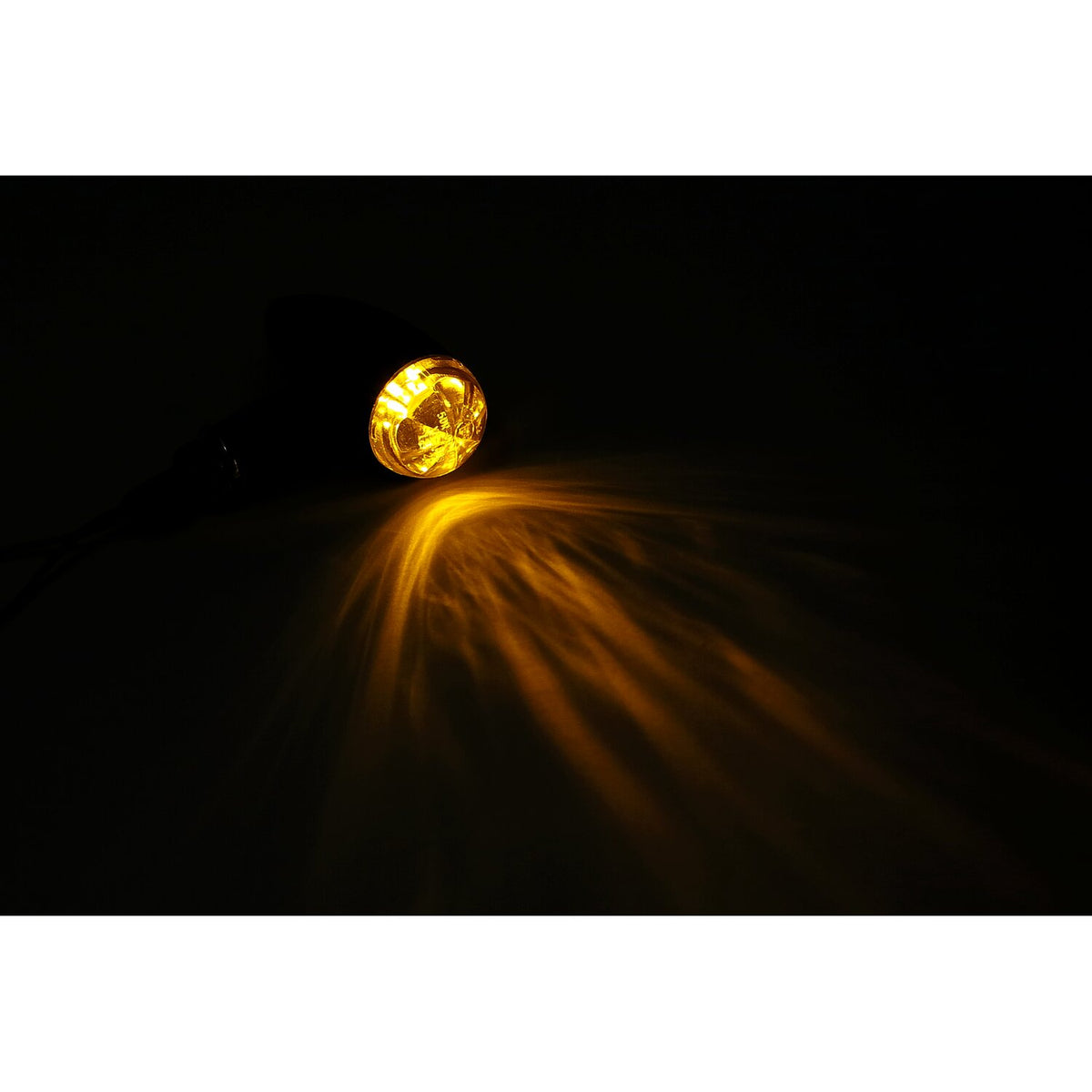 Micro bullet LED turn signals, black