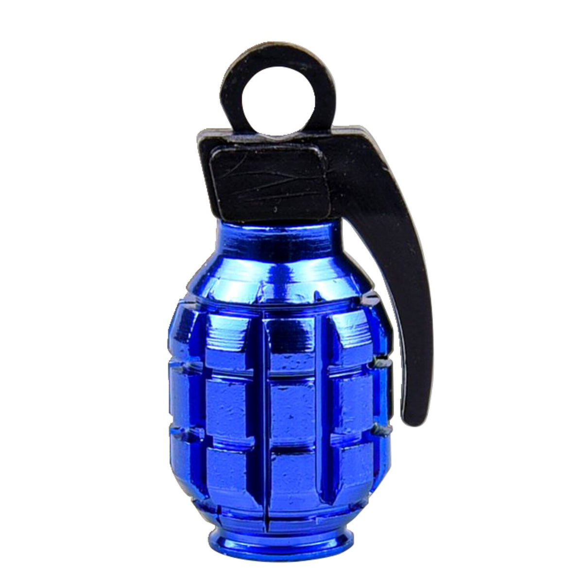 Trik Topz, Hand Grenade valve caps. Blue
