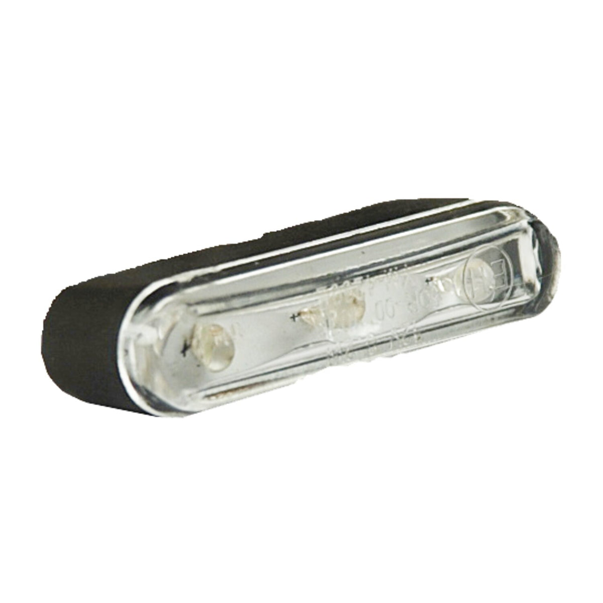 Tri-LED front position light. Clear lens
