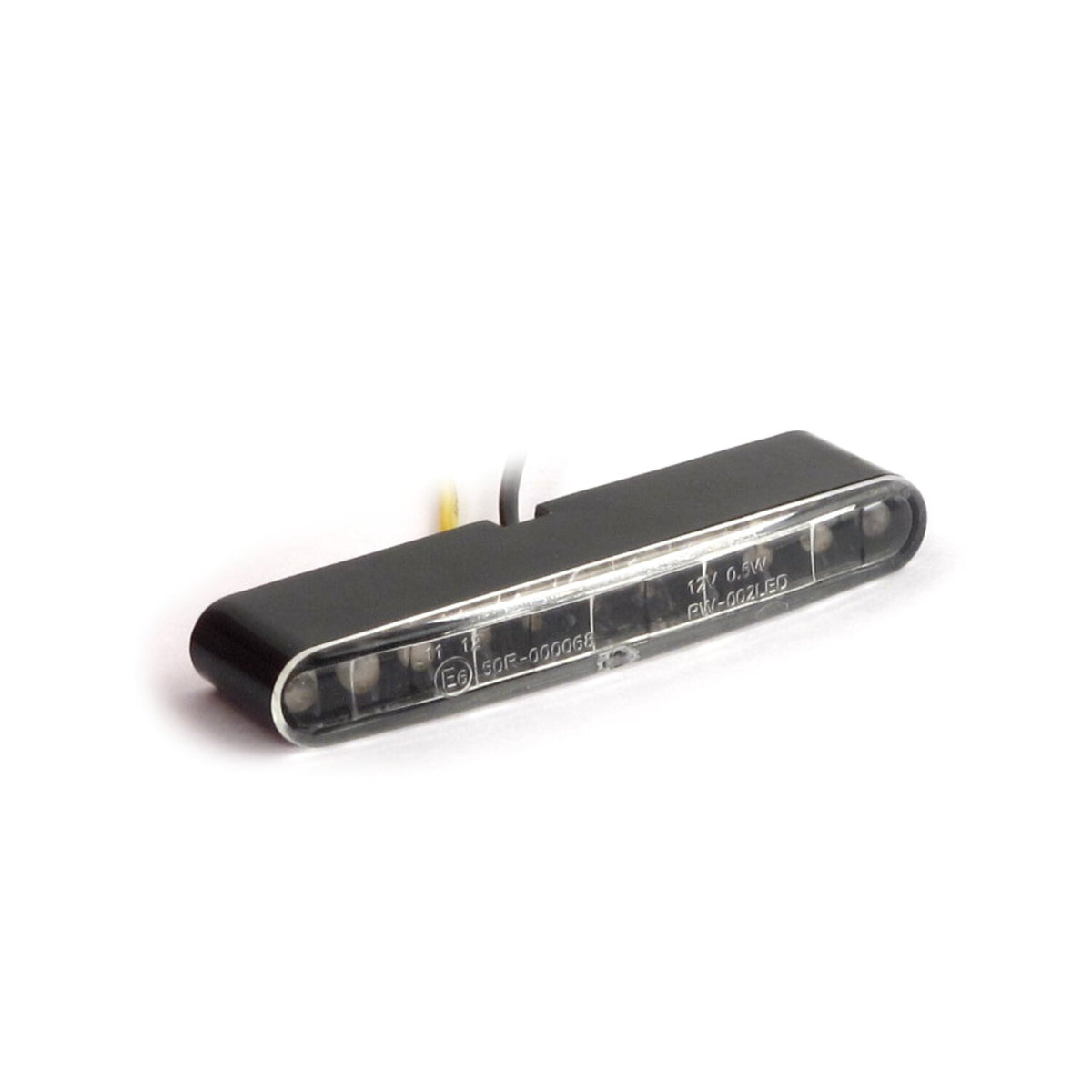'Stripe' LED turn signals. Clear lens