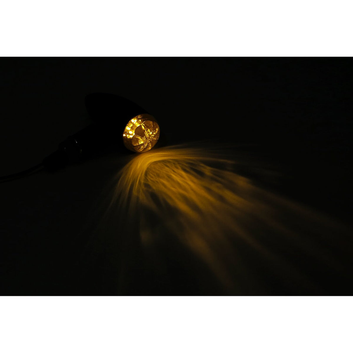 Micro bullet LED turn signals, black