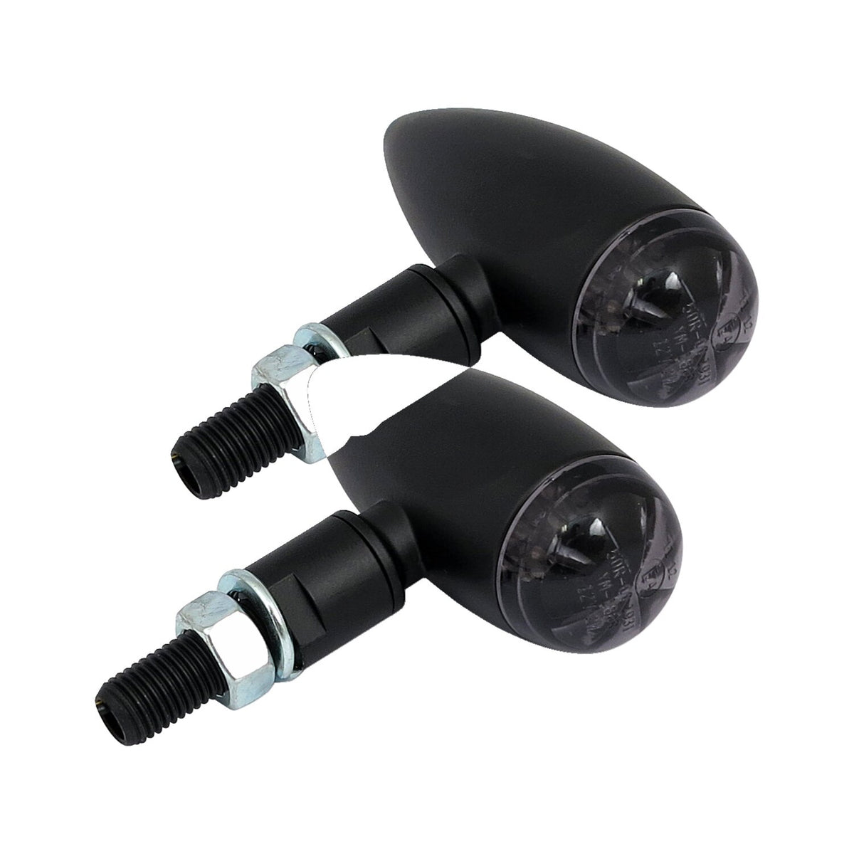 Micro bullet LED turn signals, black