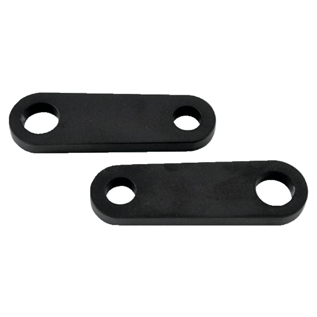 XL Sportster turn signal mount brackets. Rear. Black