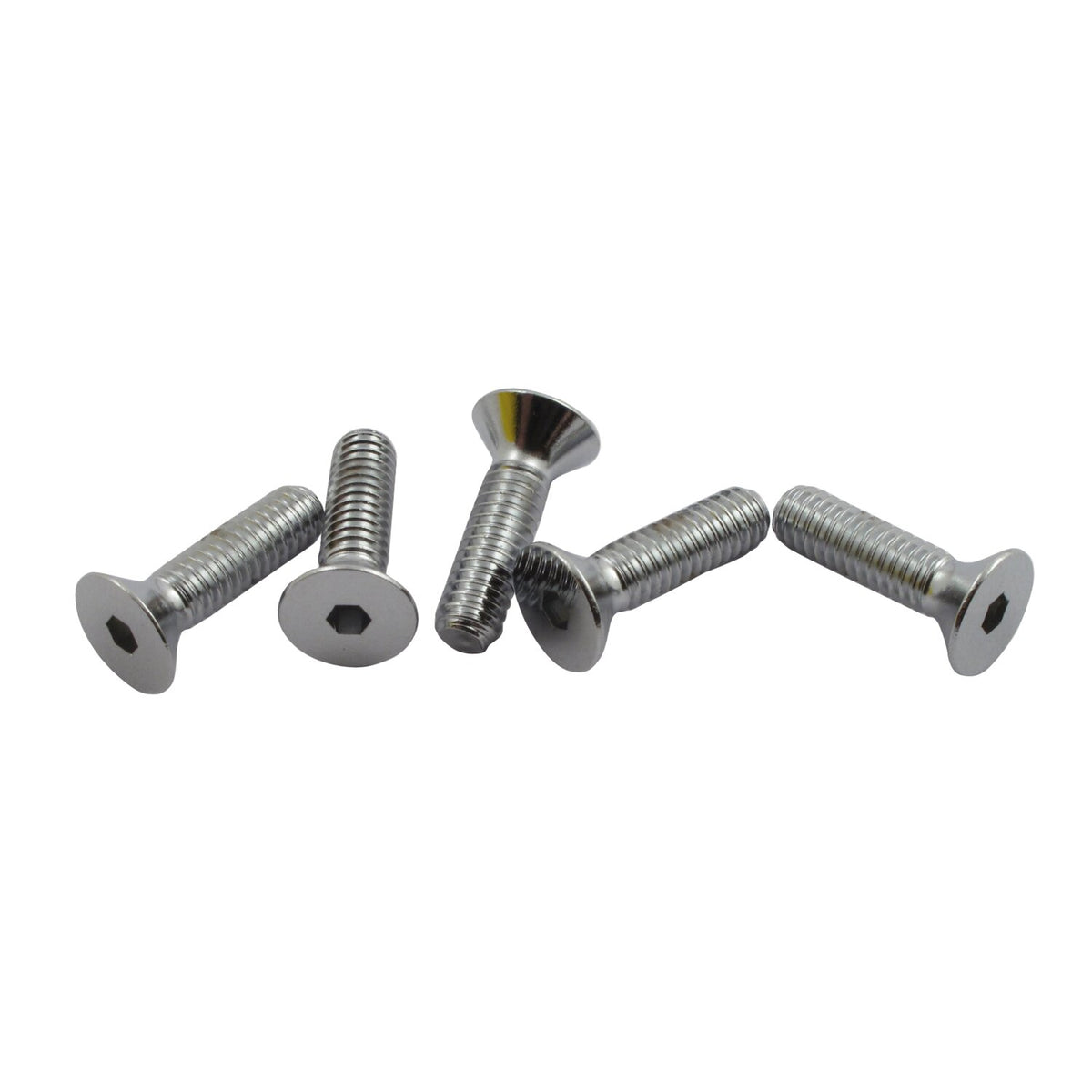 8/32 x 5/8 inch Flathead Allen bolt. Chrome