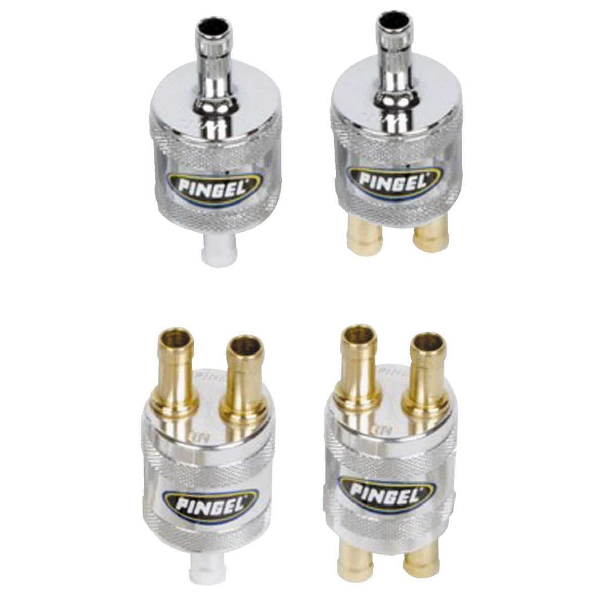 Pingel, 5/16 fuel filter 1-in / 2-out