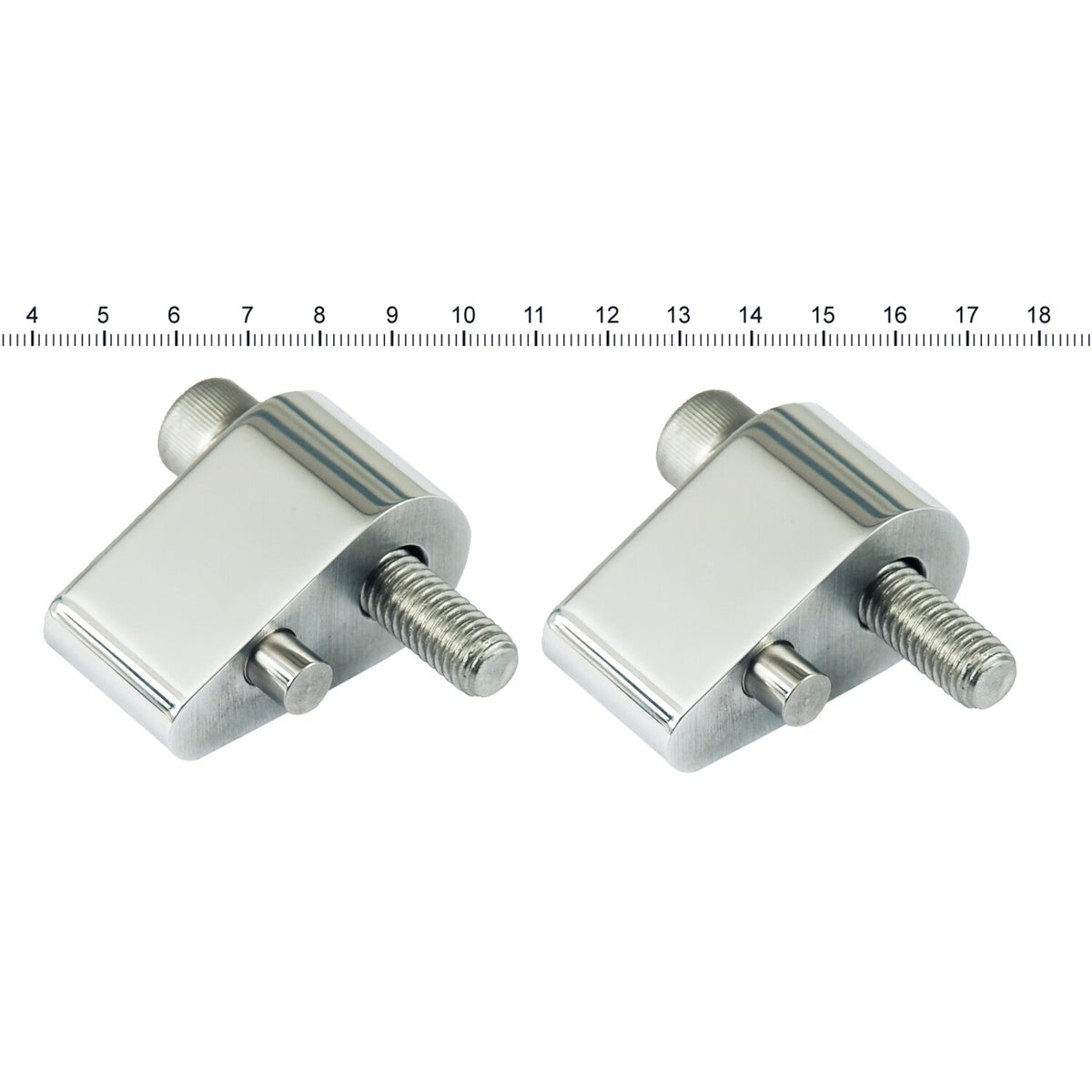 Pingel passenger floorboard extenders, 1"