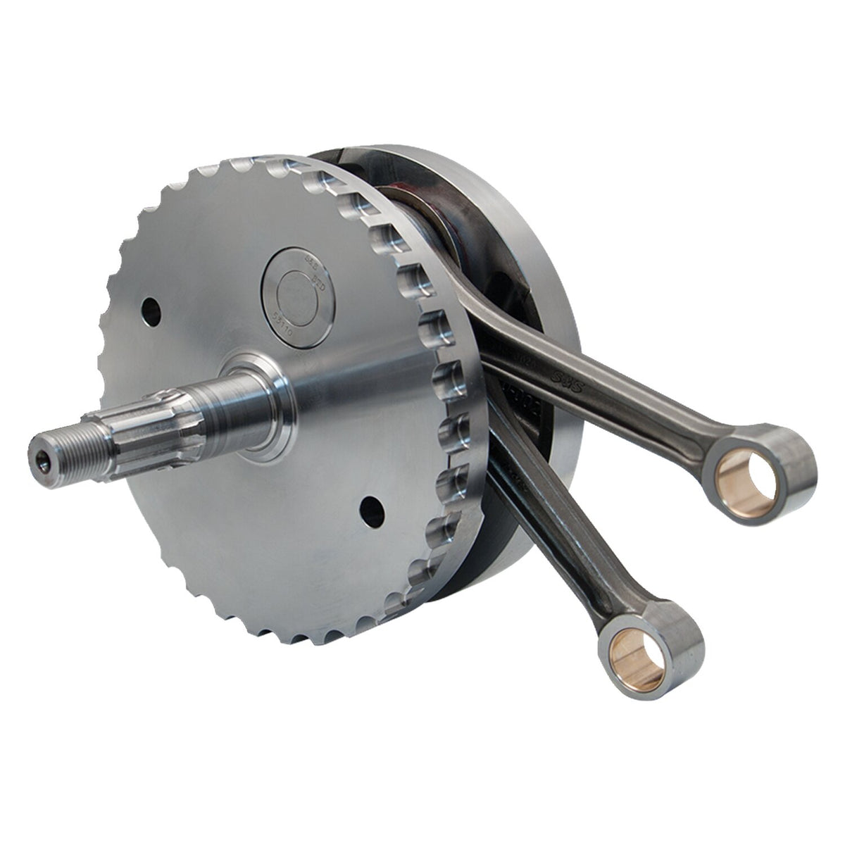 S&S, 06-17 4-5/8" stroke flywheel assembly