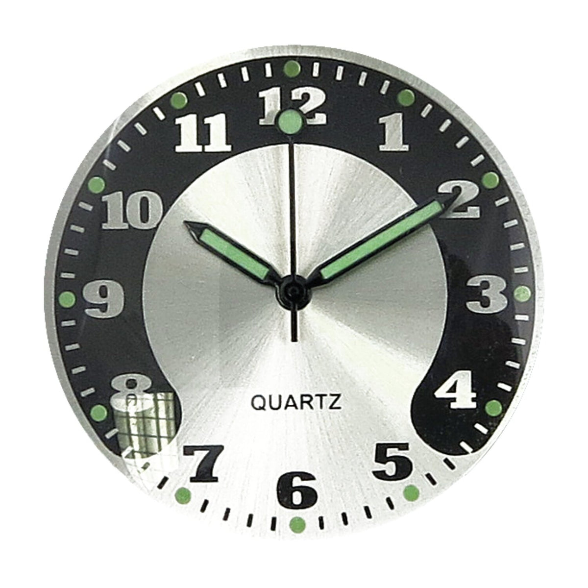 Handlebar mounted clock. Chrome