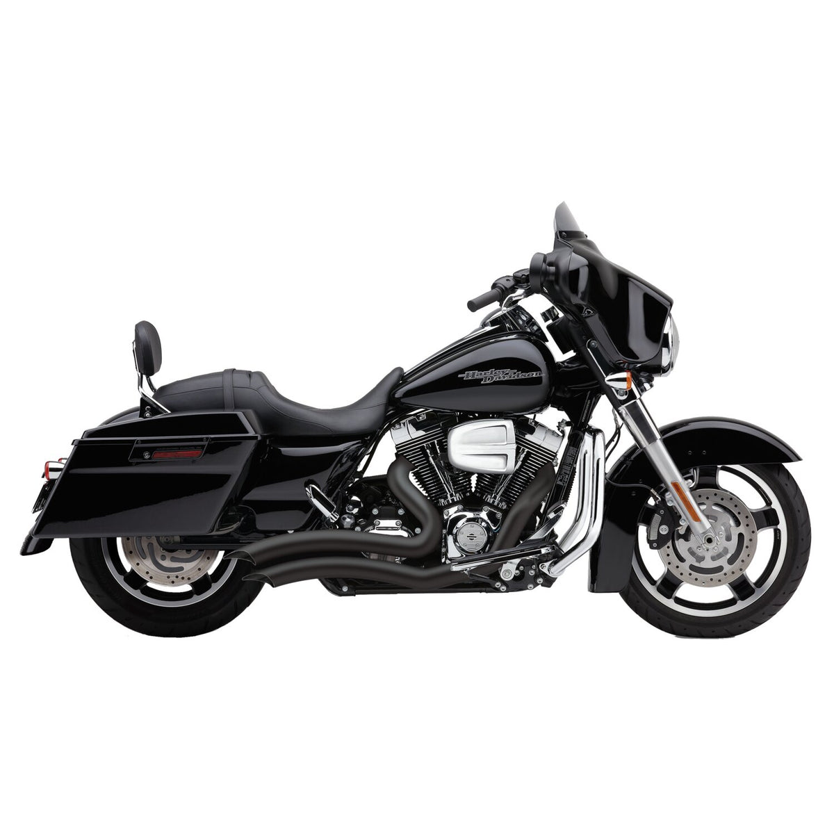 Cobra, Speedster Short Swept exhaust. Black
