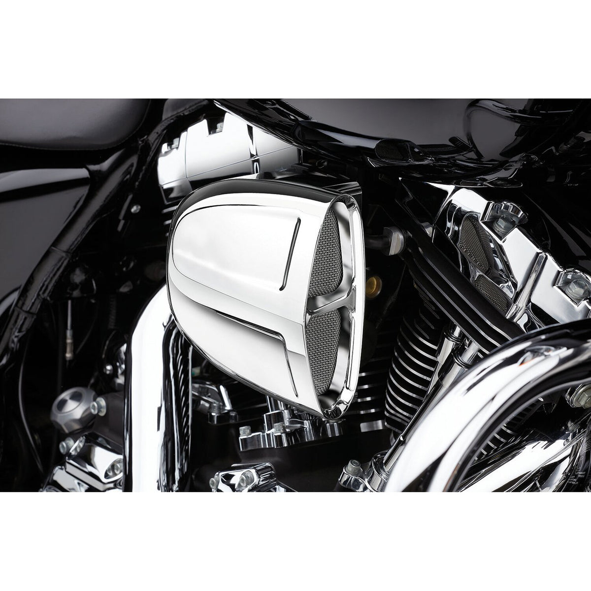 Cobra, PowrFlo intake system. Chrome