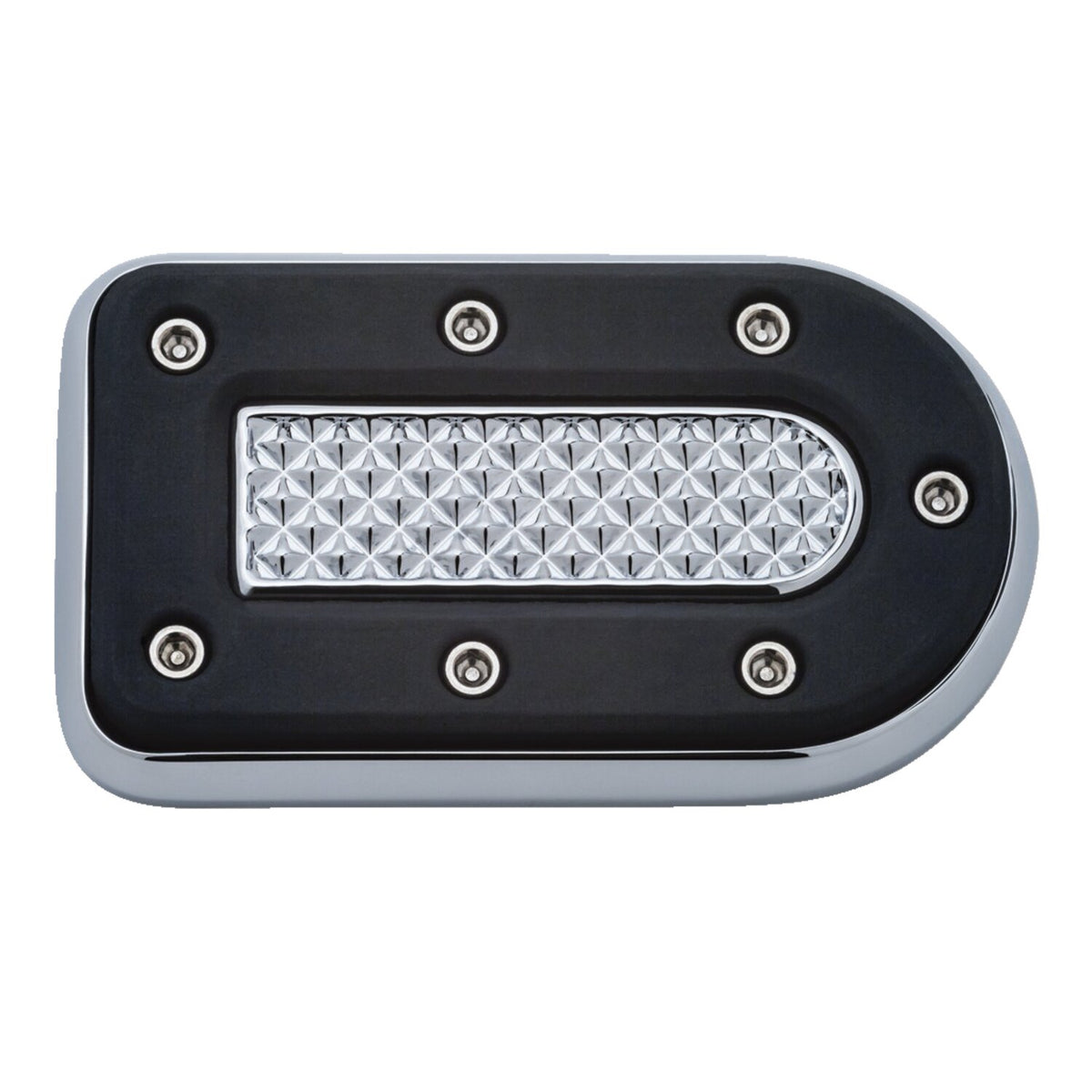 Kuryakyn, Heavy industry brake pedal pad. Chrome