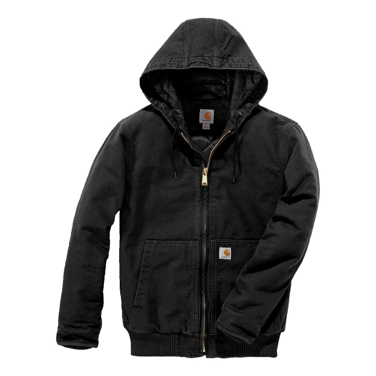 Carhartt Washed insulated jacket black