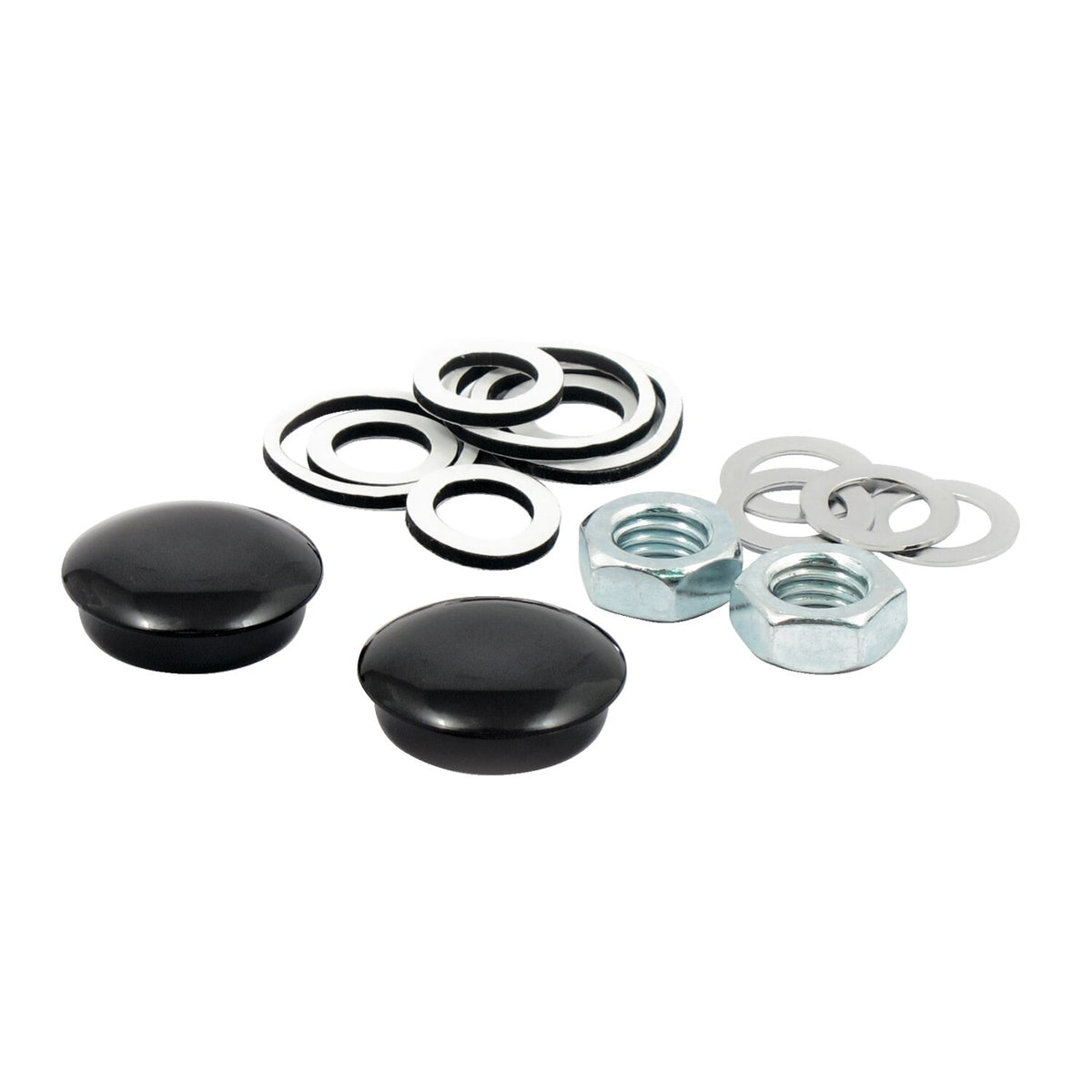 Shock bolt cover kit. Black