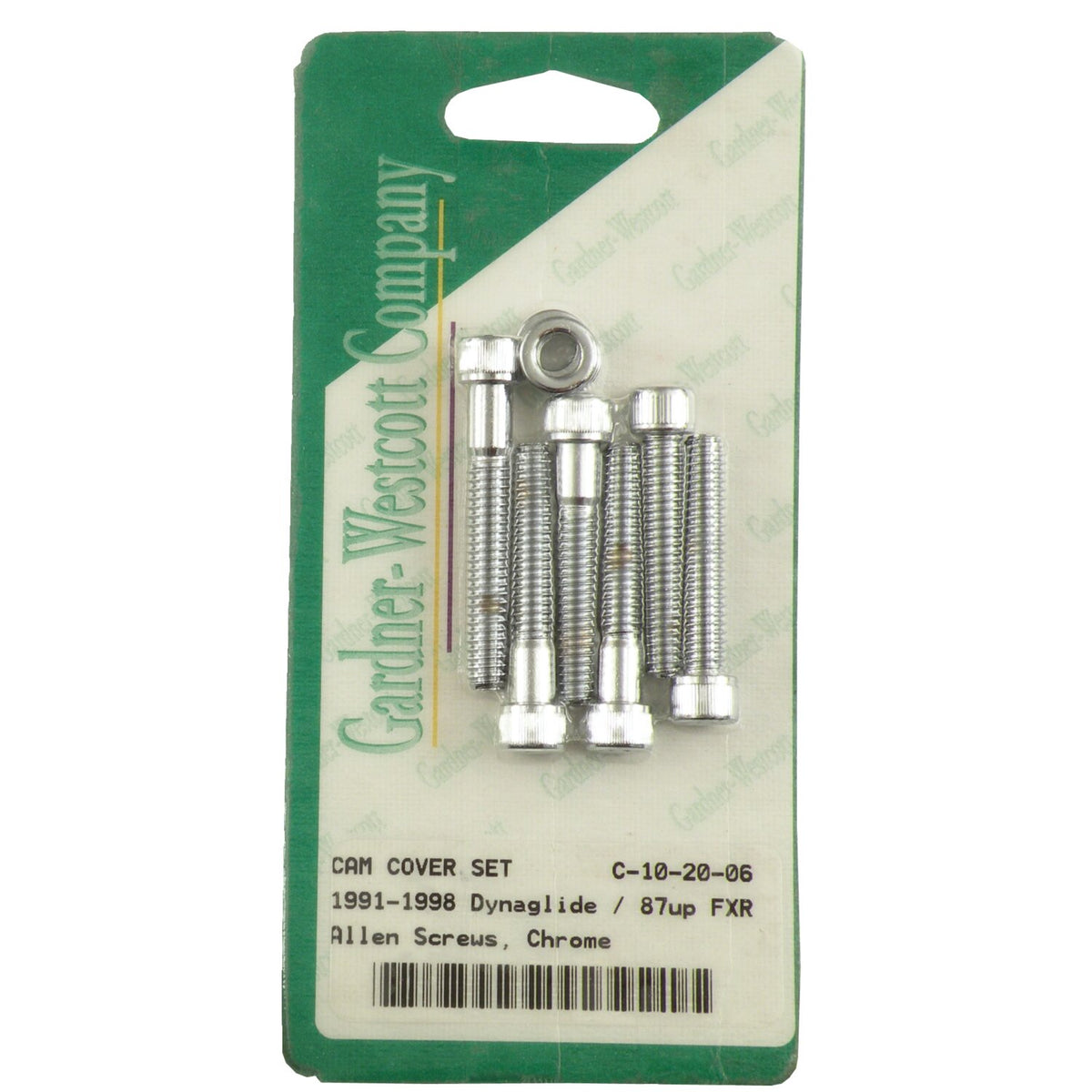 Big Twin cam cover mount kit, chrome allen
