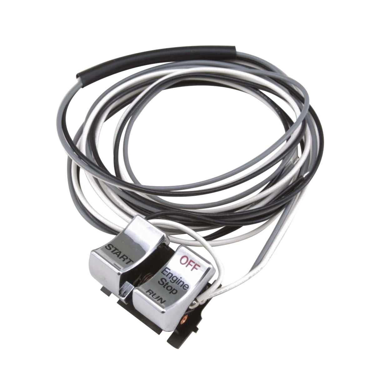 Run/off/start, handlebar switch set. Chrome
