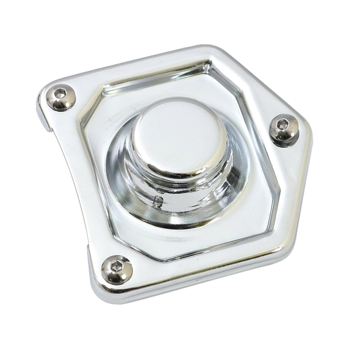 Solenoid cover. Chrome
