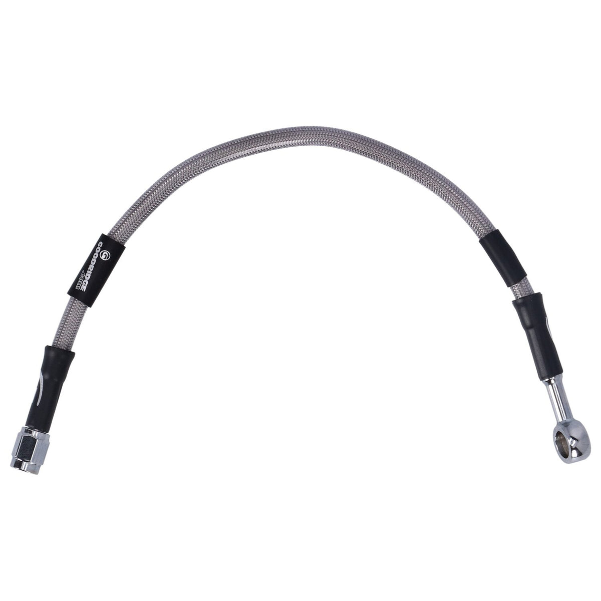 MCS by Goodridge brake line rear, stainless clear coated
