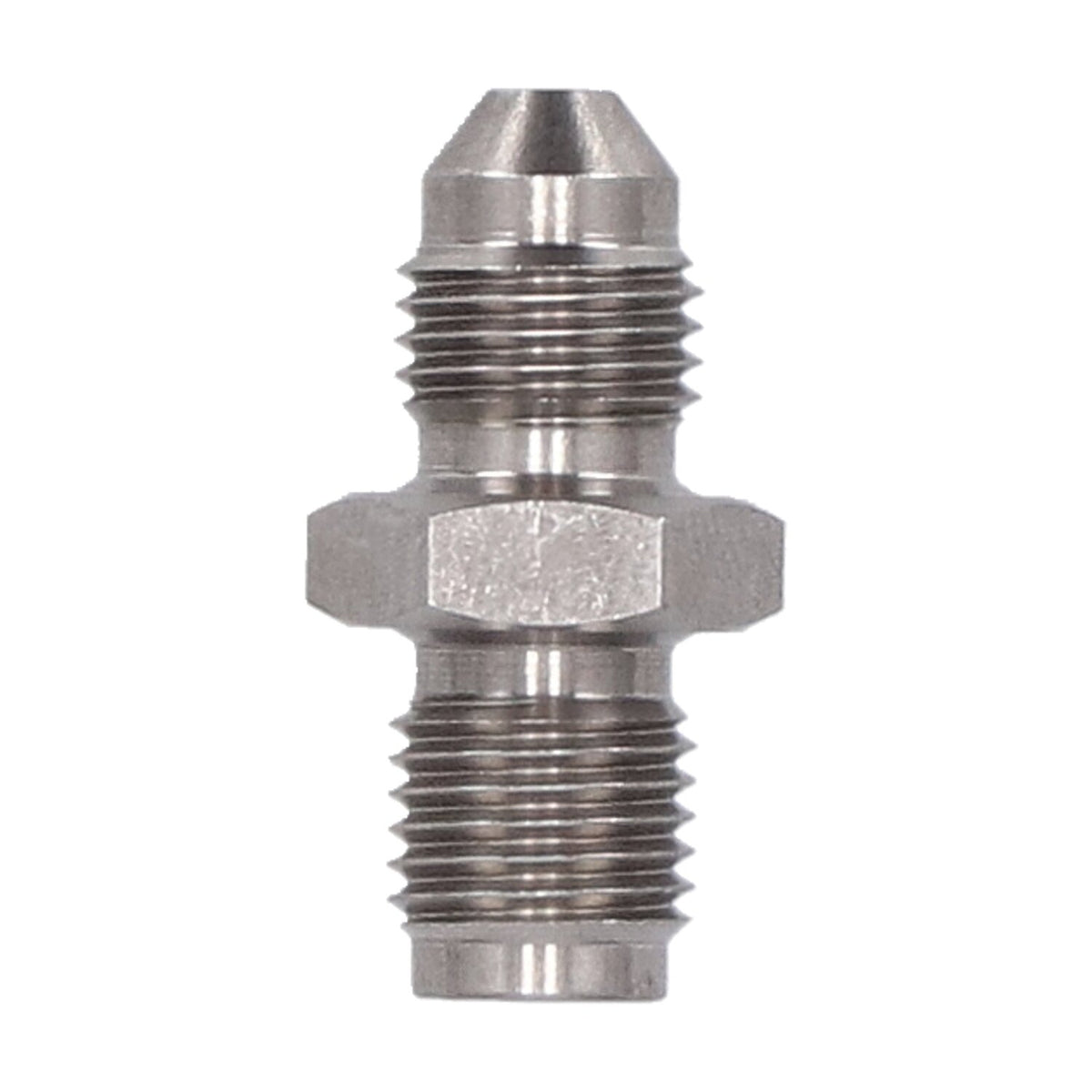 Goodridge brake line adapter 3/8"-24 inverted flare SS