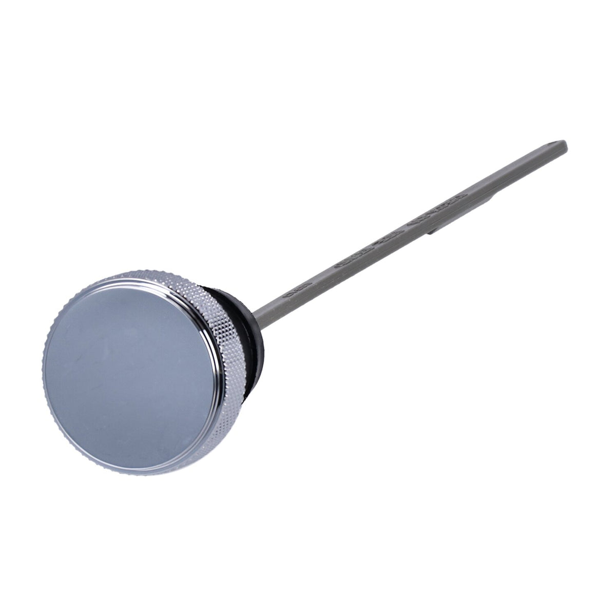 Oil tank fill plug, chrome