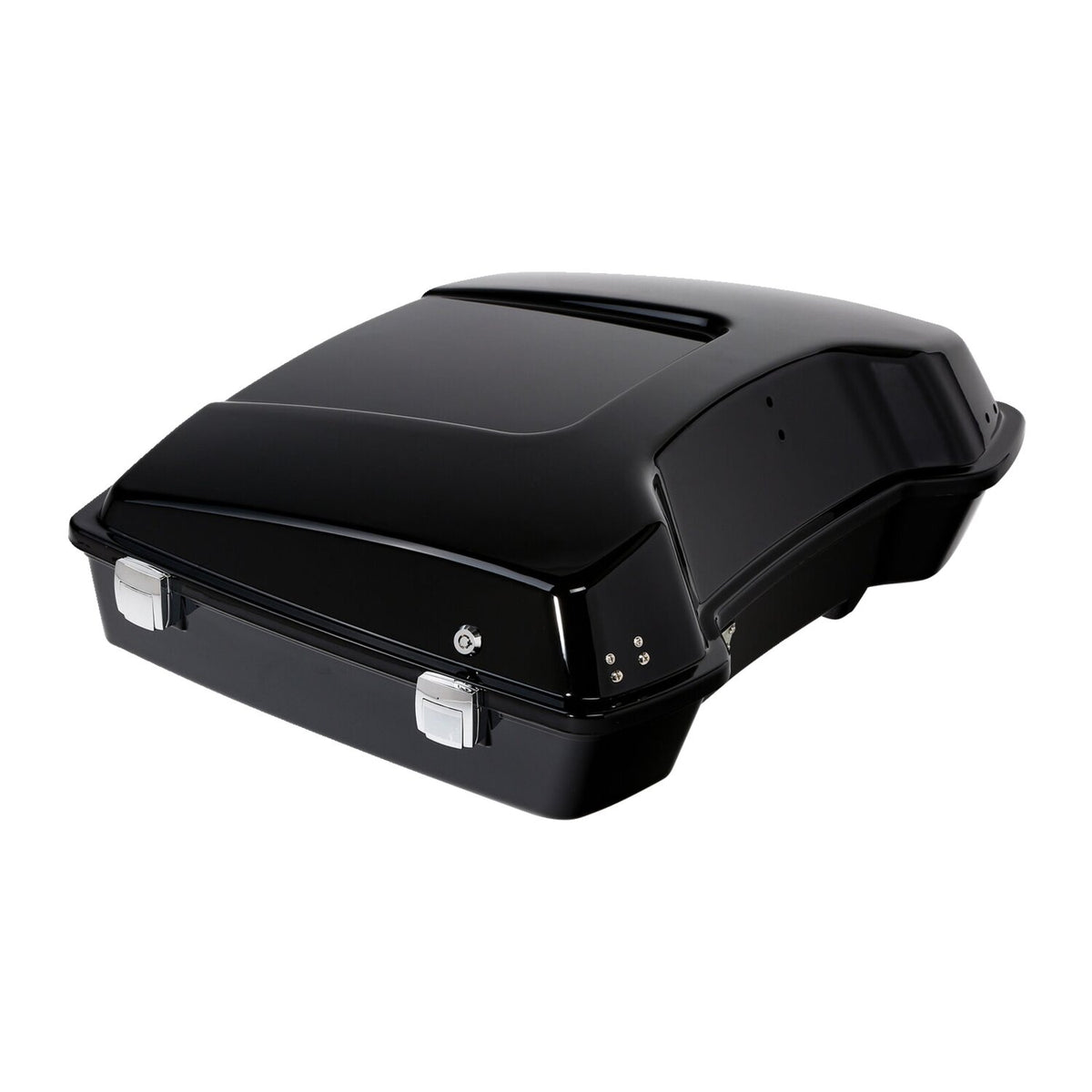 Low profile Tour Pack trunk. Black