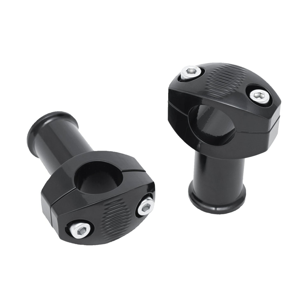 Killer Custom, 3" risers for 1-1/4" bars. Black