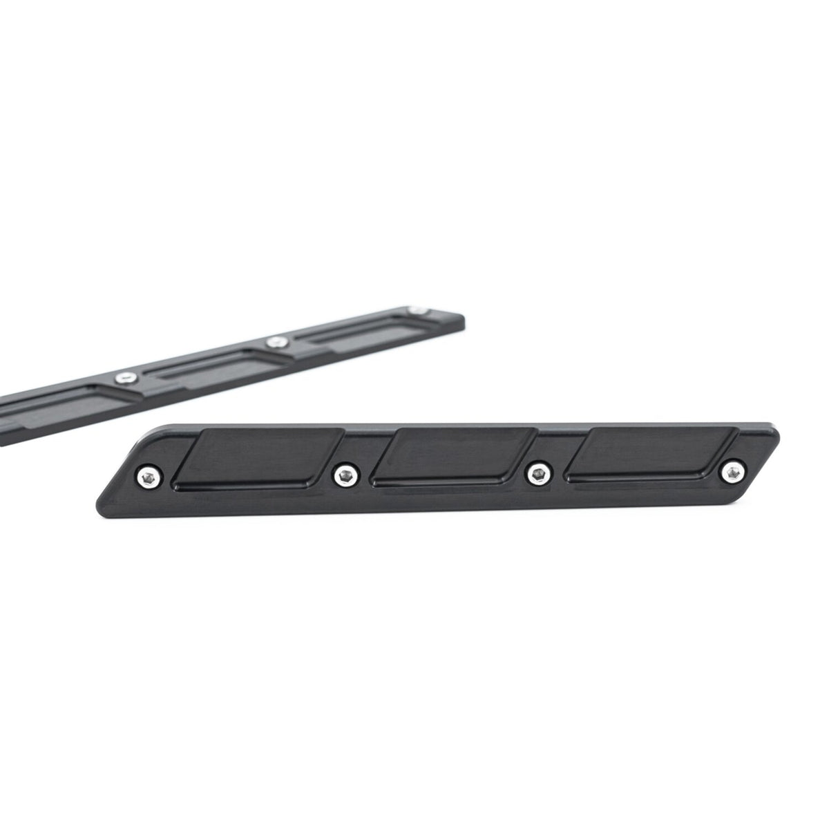 Killer Custom, saddlebag latch inserts. Black