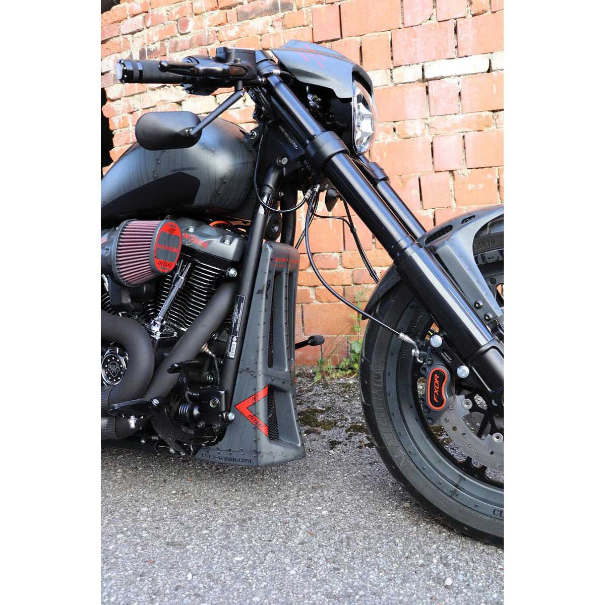 Cult-Werk, bug spoiler 'Custom'. Matte black