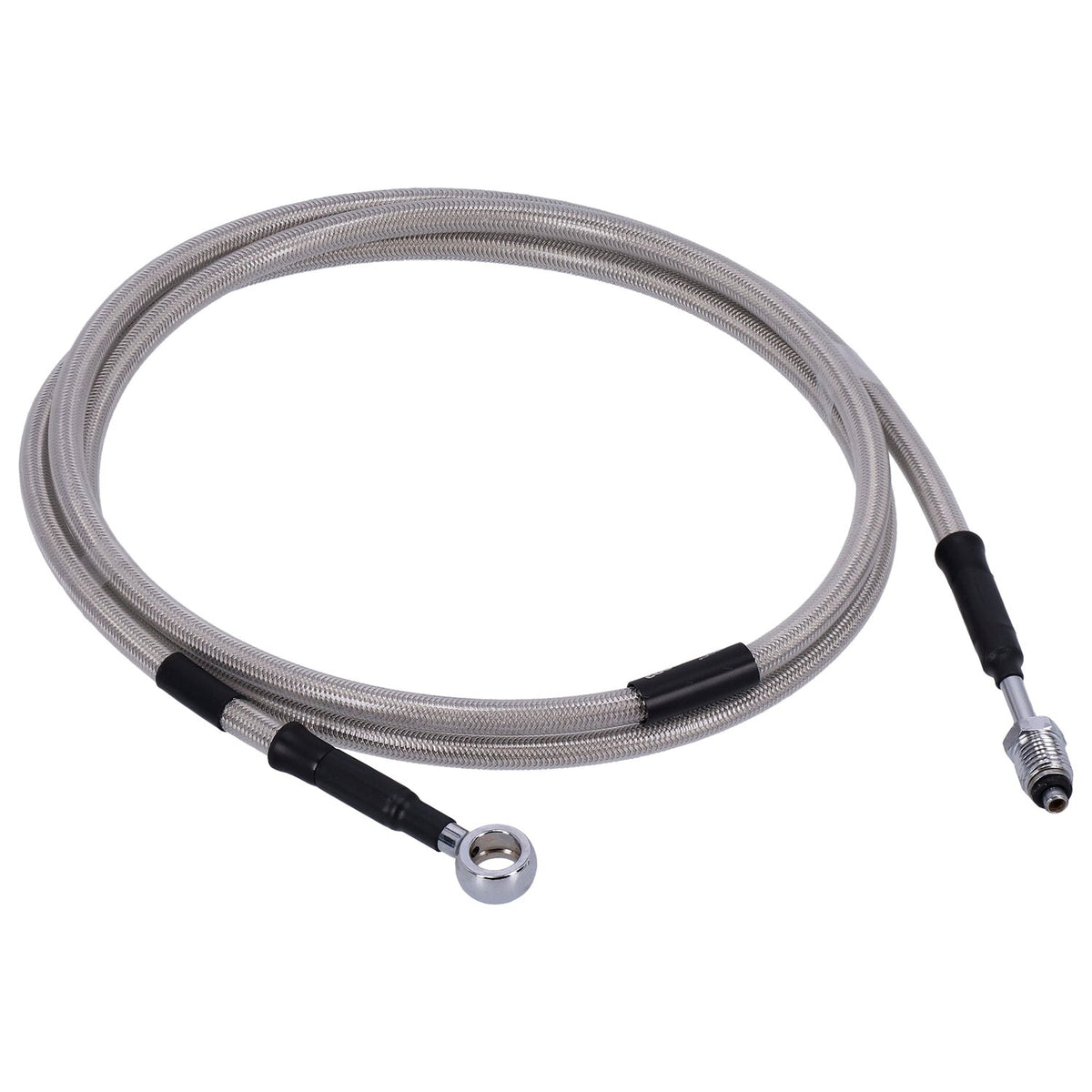 Goodridge hydraulic clutch line kit 63", clear coated