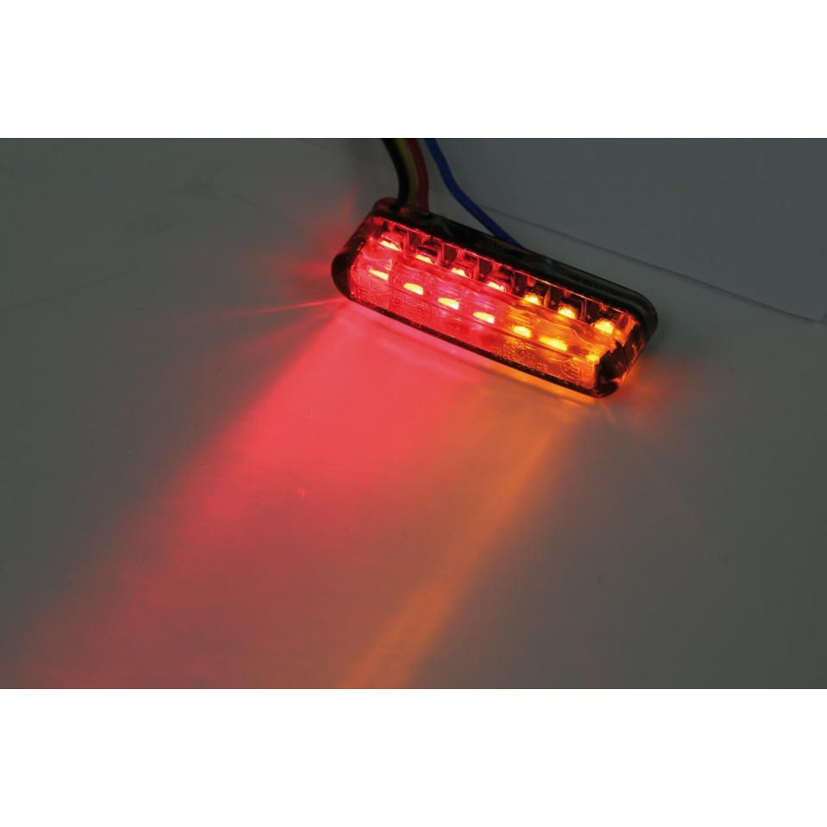 Shorty taillight/turn signal combo. Smoke lens, ECE