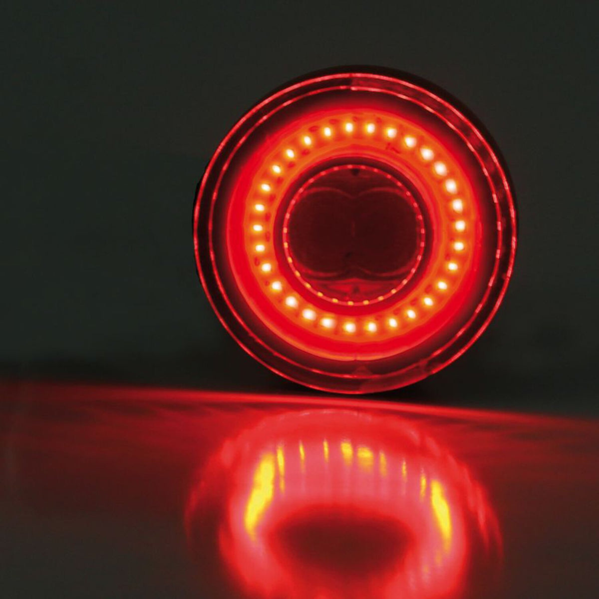 Apollo miniature round smd LED taillight/turn signal combo