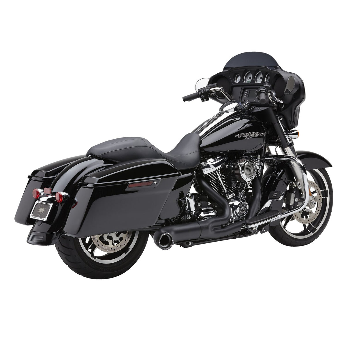 Cobra, Turn Out 2-1 exhaust. Black