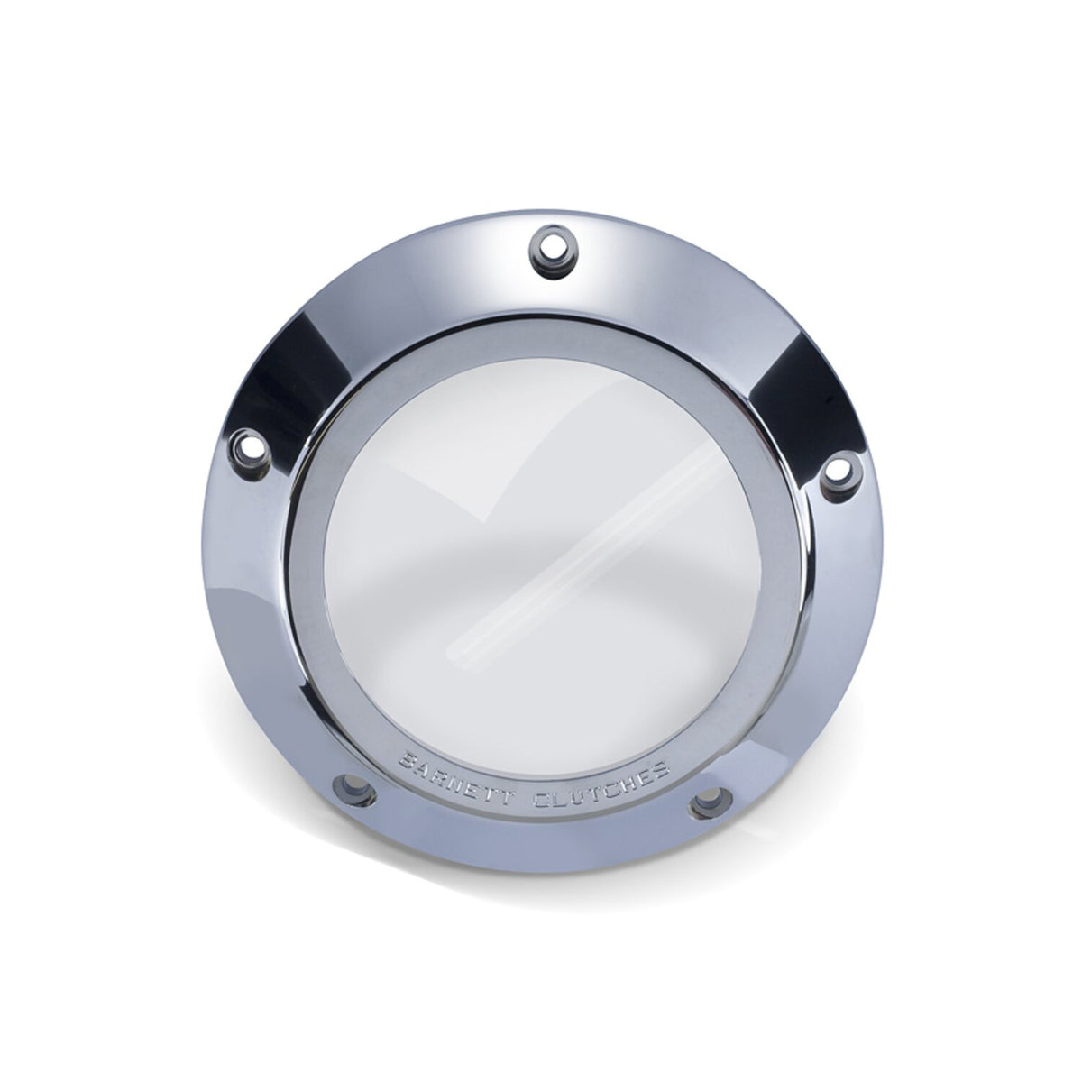 Barnett, clear derby cover. Chrome