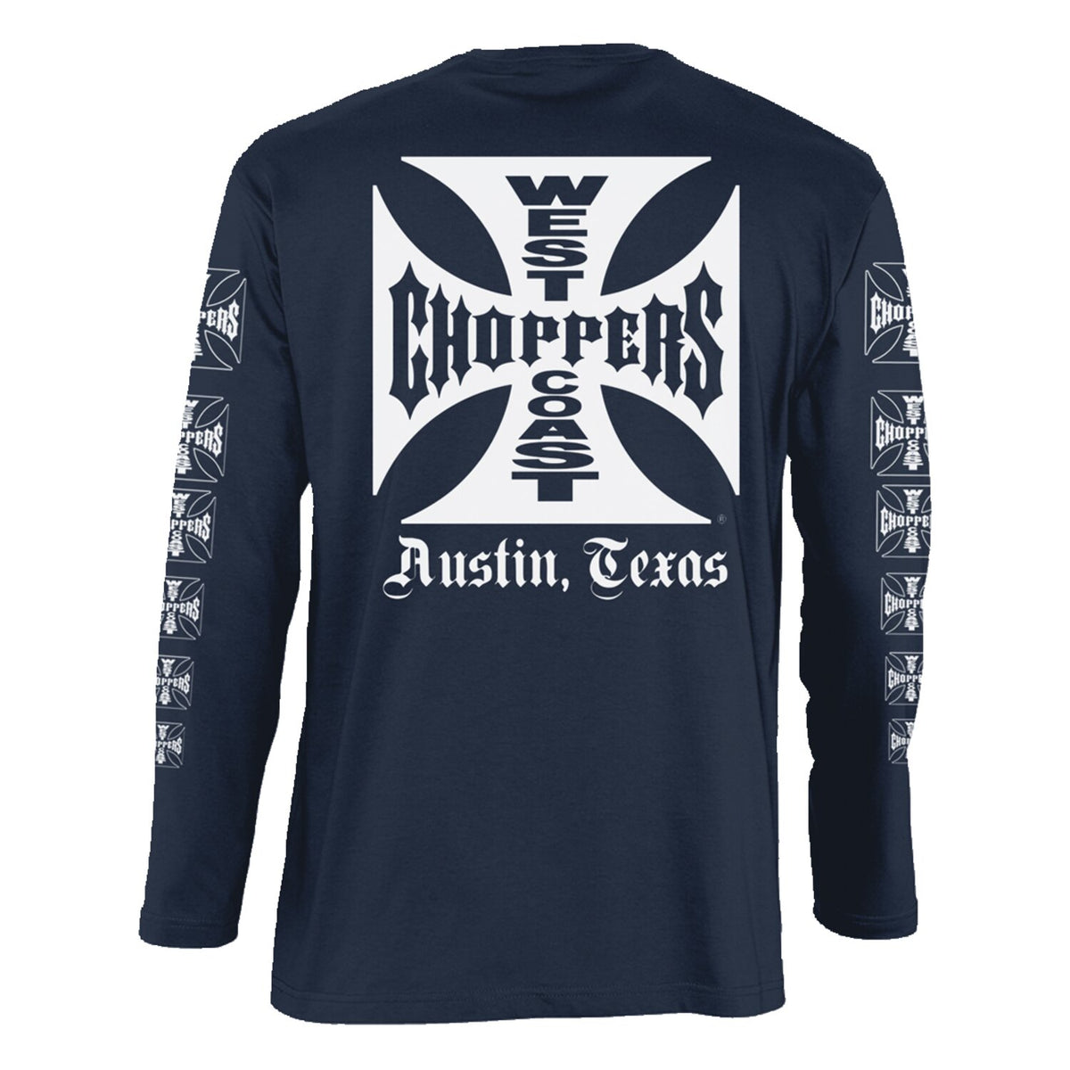 WCC OG logo ATX longsleeve navy