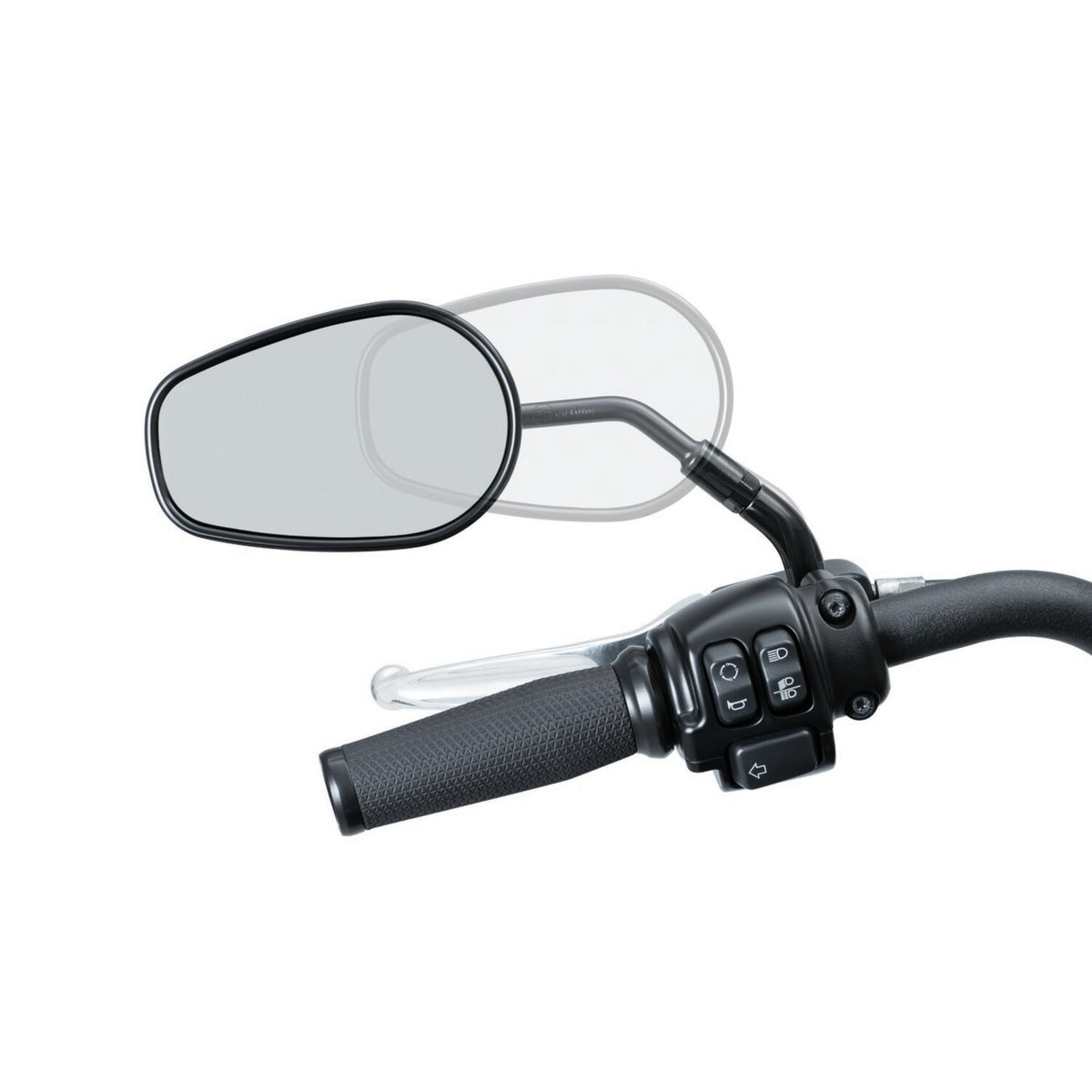 Kuryakyn, Mirror stem extension. Black