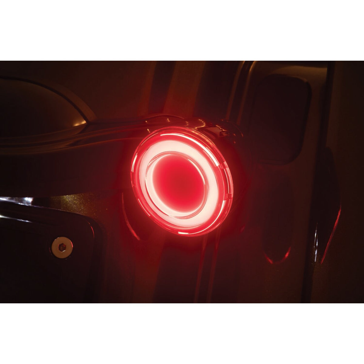 Kuryakyn, Rear tracer LED turn signal insert set. smoke lens