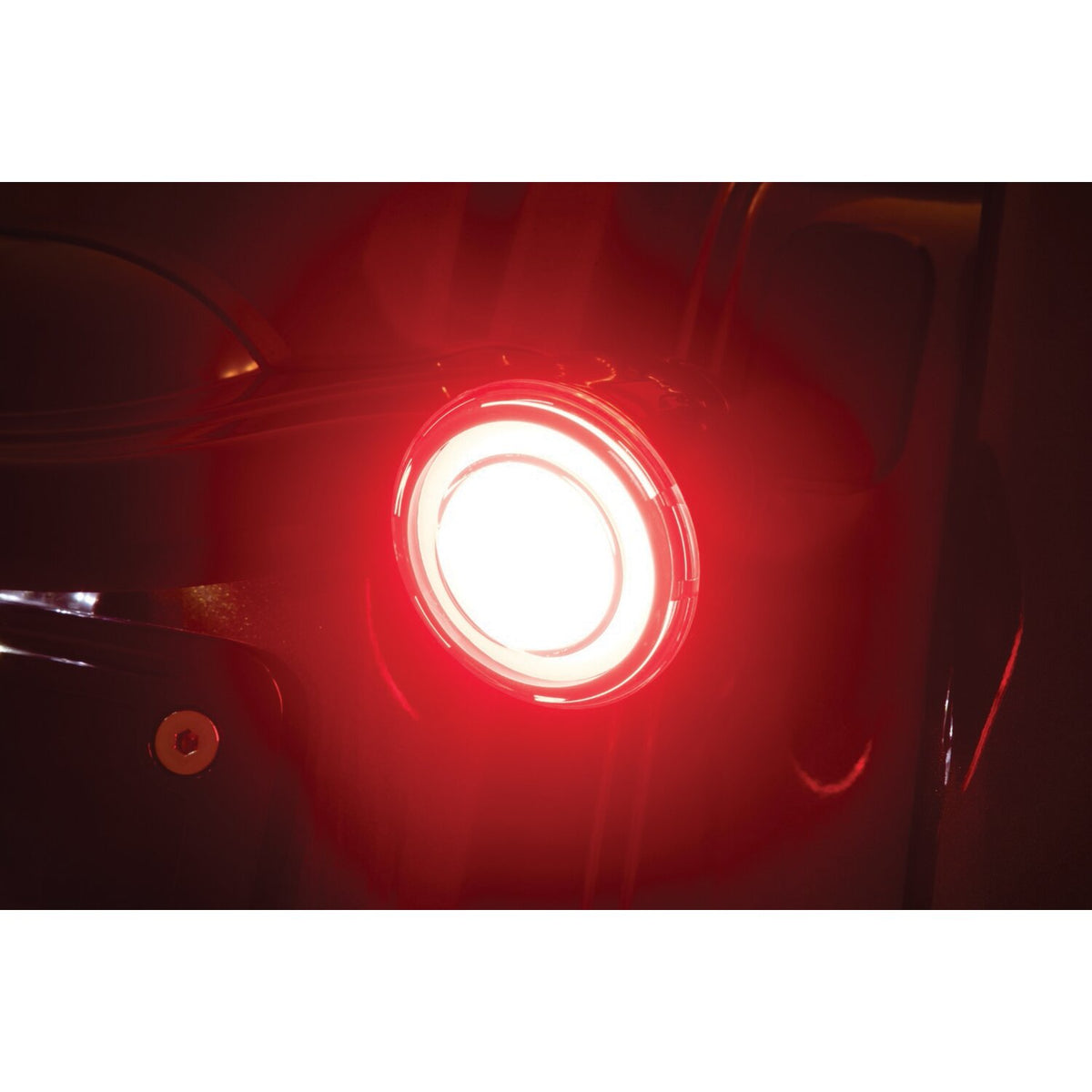 Kuryakyn, Rear tracer LED turn signal insert set. smoke lens